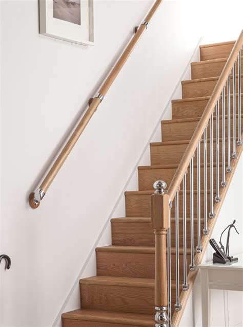 interior wall mounted handrail ideas